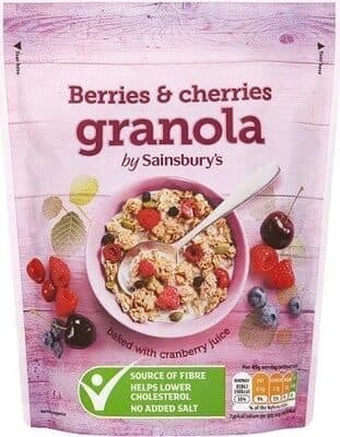 Berries & Cherries Granola