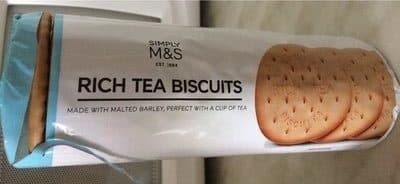 Rich tea biscuits