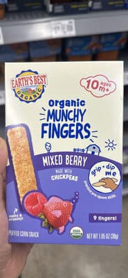 Munchy Fingers Mixed Berry