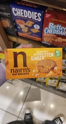 Stem Ginger Oat Biscuits