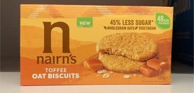 Oat Biscuits Rich & Tempting Toffee