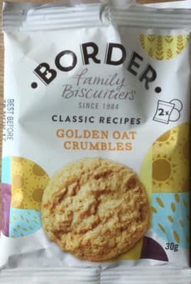 2 Golden Oat Crumbles