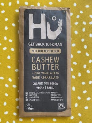 Nut Butter Filled Cashew Butter + Pure Vanilla Bean Dark Chocolate