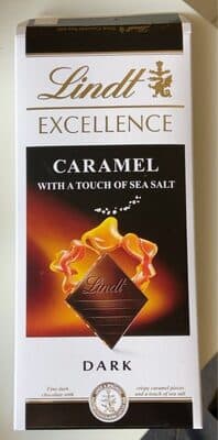 Caramel with a Touch of Sea Salt Dark Chocolate