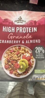 High Protein Granola Cranberry & Almond