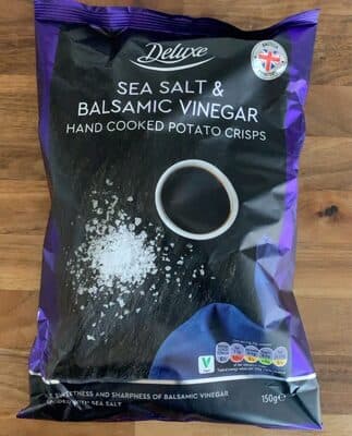 Deluxe Sea Salt & Balsamic Vinegar Crisps
