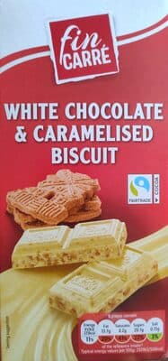 White Chocolate And Caramelised Biscuit