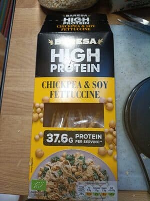 Baresa High Protein Chickpea & Soy Fettuccine 37.6