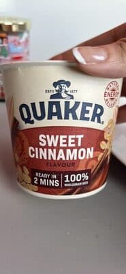 Sweet Cinnamon Flavour Hot Oat Cereal