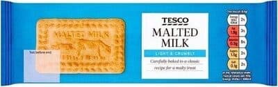 Tesco Malted Milk Biscuits 200G
