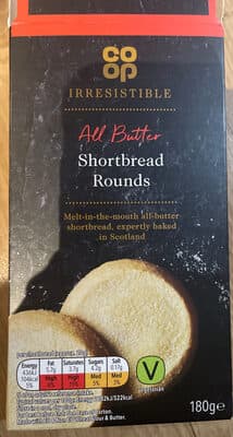 All Butter Shortbread Rounds