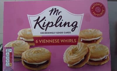6 Viennese Whirls (Mr Kipling)