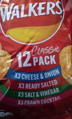 Walkers Variety Crisps 12pk