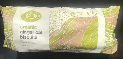 Ginger oat biscuits