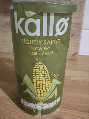 Lightly Salted Low Fat Corn Cakes