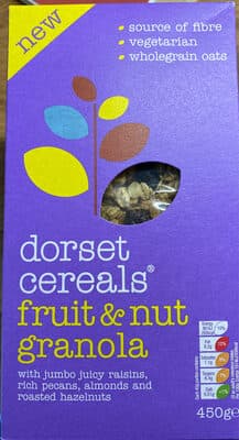 fruit & nut granola