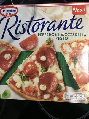 Dr. Oetker Ristorante Pepperoni Mozzarella Pesto