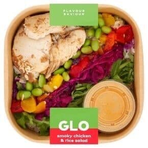 smoky chicken & rice salad with zesty miso dressing TO-GO