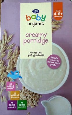 Creamy porridge