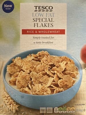 LOW FAT SPECIAL FLAKES RICE & WHOLEWHEAT