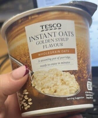 INSTANT OATS GOLDEN SYRUP FLAVOUR
