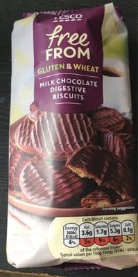 Free From Chocolate Digestives