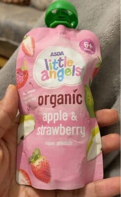 Organic apple &strawberry