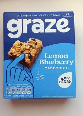 Lemon Blueberry Oat Boosts