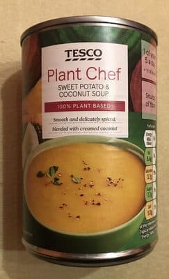 Plant Chef Sweet Potato & Coconut Soup
