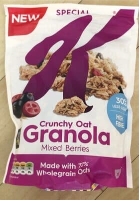 Crunchy Oat Granola Mixed Berries