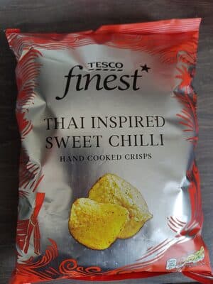 tesco finestbthai inspired sweet chilli crisps