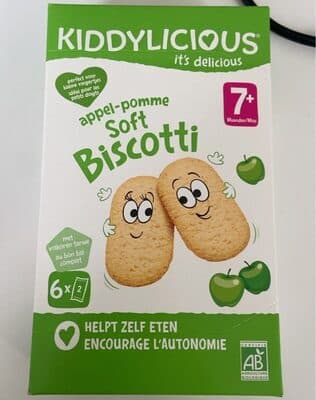 Apple soft biscotti