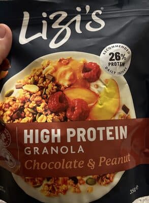 High Protein Granola Chocolate & Peanut
