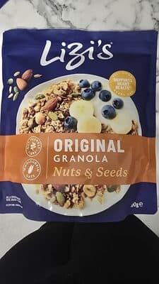 Lizis original granola nuts and seeds