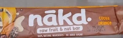 raw fruit & nut bar
