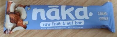 Cashew Cookie Fruit & Nut Bar