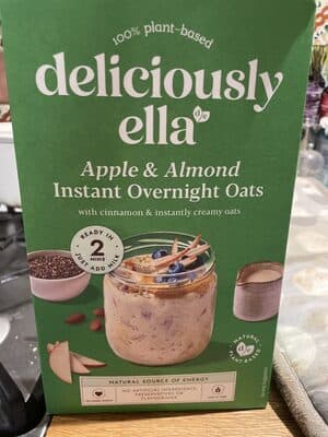 Apple & Almond Instant Overnight Oats
