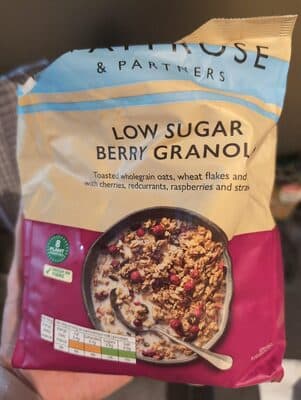 LOW SUGAR BERRY GRANOLA