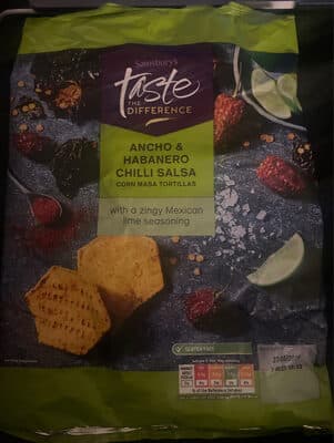 Ancho & Habanero Chilli Salsa Corn Masa Tortillas