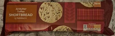 All butter toffee shortbread