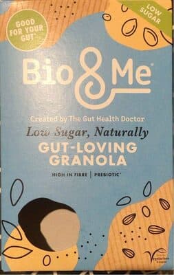 Bio&Me Granola LOW Sugar, Naturally