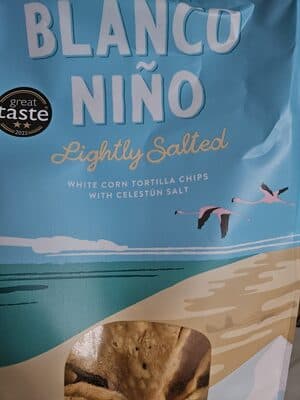 White Corn Tortilla Chips with Celestún Salt