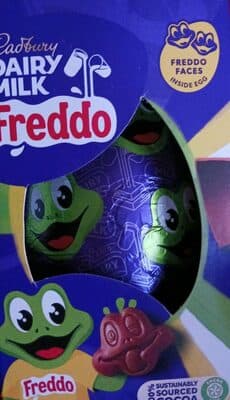 Cadbury dairy milk Freddo easter egg