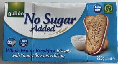 Whole grains Breakfast Biscuit (with Yoghurt Filling)
