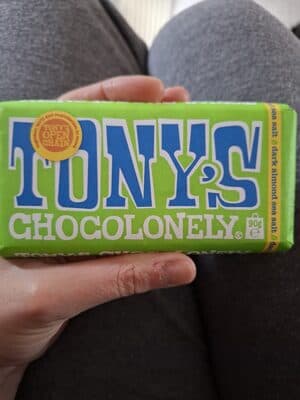 Tony's Chocolonely Dark Almond Sea Salt