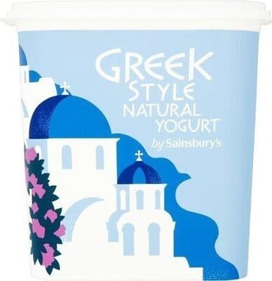 Sainsbury's Greek Style Natural Yogurt