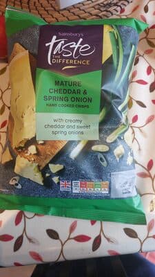 taste the difference mature cheddar and onion