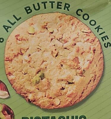 all butter cookies with pistachio nuts and almonds