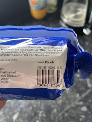 Sainsburys milk chocolate digestives