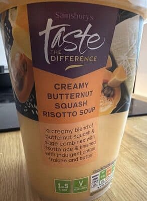 Butternutt and sage risptto sauce
